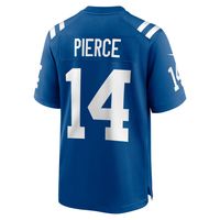 Men's Nike Alec Pierce Royal Indianapolis Colts Player Game Jersey