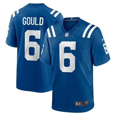 Men's Nike Anthony Gould  Royal Indianapolis Colts Game Jersey