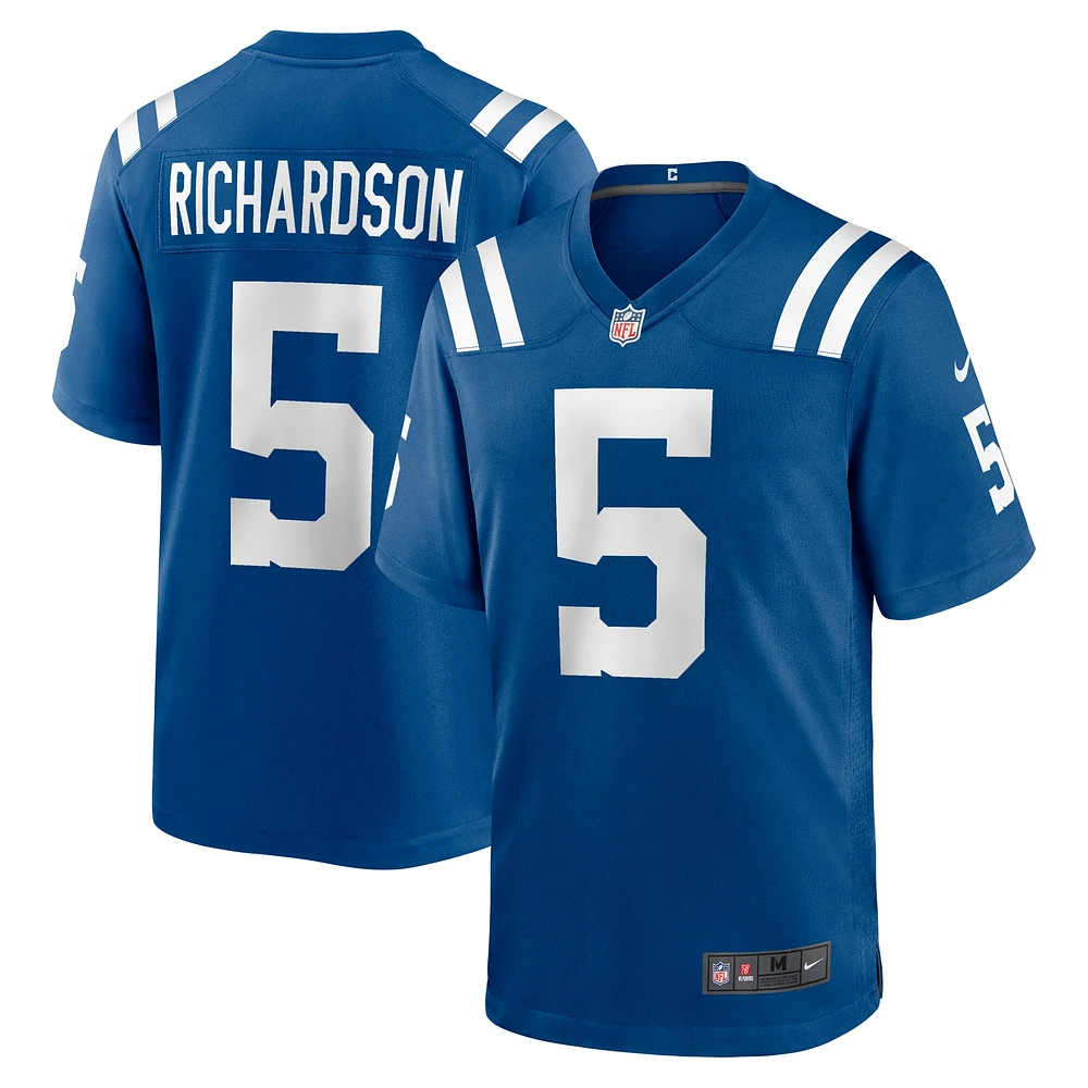 Men's Nike Anthony Richardson Royal Indianapolis Colts  Game Jersey