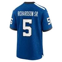 Men's Nike Anthony Richardson Sr. Royal Indianapolis Colts Alternate Indiana Nights Game Jersey