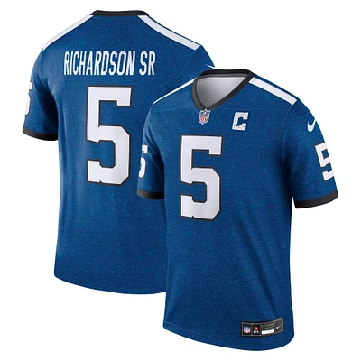 Men's Nike Anthony Richardson Sr. Royal Indianapolis Colts Alternate Indiana Nights Legend Jersey