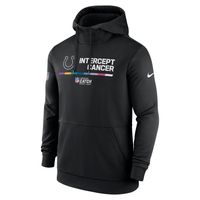 Men's Nike Black Indianapolis Colts 2022 NFL Crucial Catch - Therma Performance Pullover Hoodie