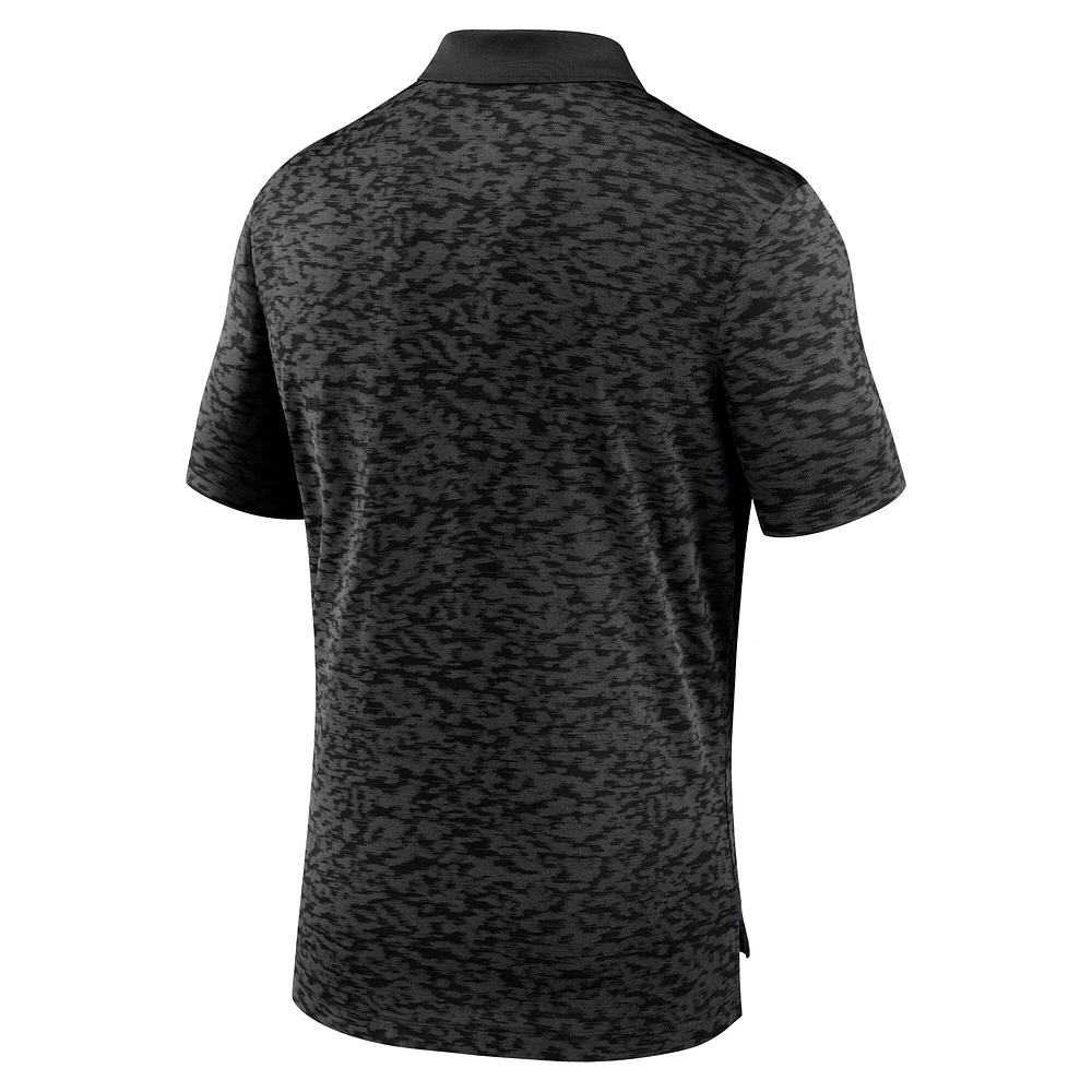 Polo Nike noir Indianapolis Colts Fashion Performance en piqué pour homme