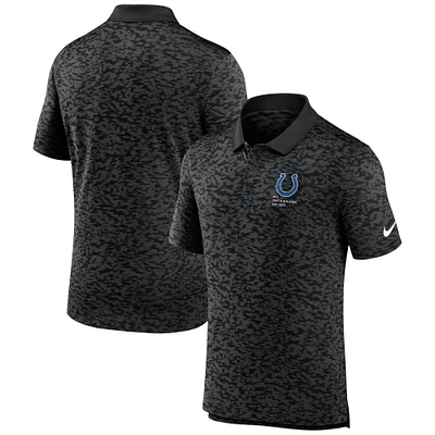 Men's Nike Black Indianapolis Colts Pique Fashion Performance Polo