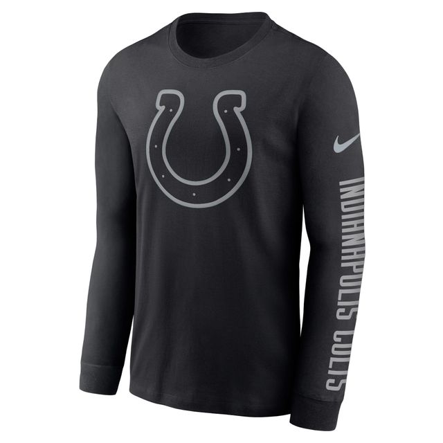 Lids Indianapolis Colts Nike RFLCTV T-Shirt - Black