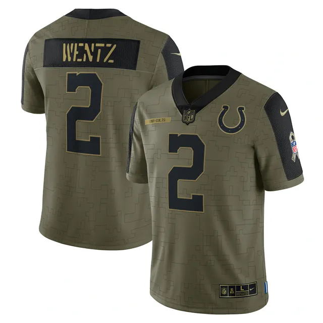 Nike Men's Indianapolis Colts 2023 Salute to Service Brown Long Sleeve T- Shirt