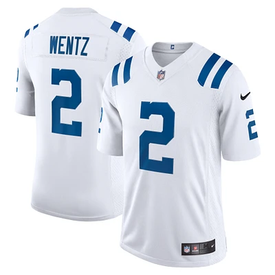 Maillot Nike Carson Wentz pour homme, blanc, Indianapolis Colts Vapor Limited