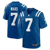 Maillot Nike Charvarius Ward Royal pour homme des Indianapolis Colts
