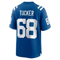 Men's Nike Dalton Tucker  Royal Indianapolis Colts Team Game Jersey