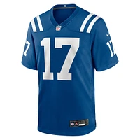 Men's Nike Daniel Jones  Royal Indianapolis Colts Team Game Jersey
