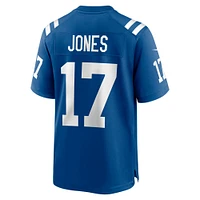 Men's Nike Daniel Jones  Royal Indianapolis Colts Team Game Jersey