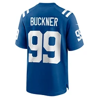 Men's Nike DeForest Buckner Royal Indianapolis Colts Game Jersey