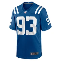 Maillot de match Nike Eric Johnson Royal Indianapolis Colts pour homme