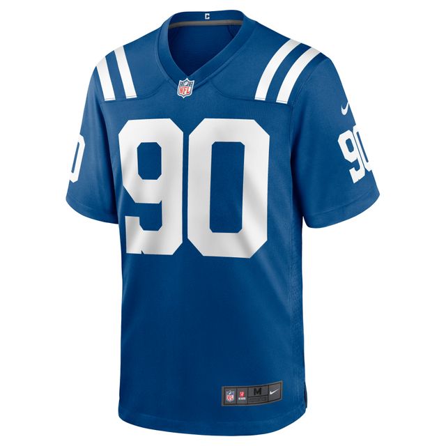 Maillot de match Nike Grover Stewart Royal Indianapolis Colts pour homme