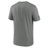 Men's Nike  Heather Gray Indianapolis Colts Sideline Legend Performance T-Shirt