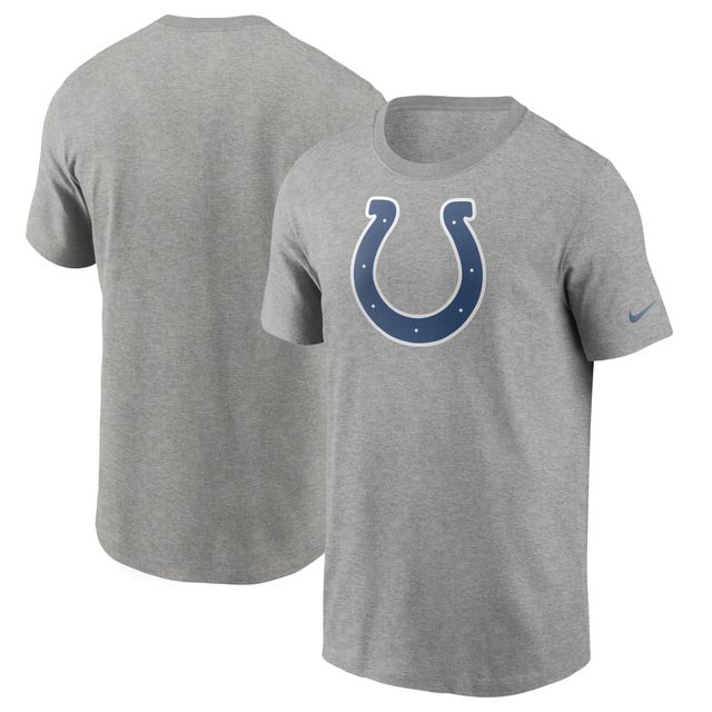 T-shirt à logo principal Indianapolis Colts Nike pour homme, gris chiné