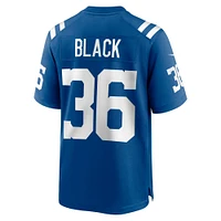 Men's Nike Henry Black  Royal Indianapolis Colts Team Game Jersey