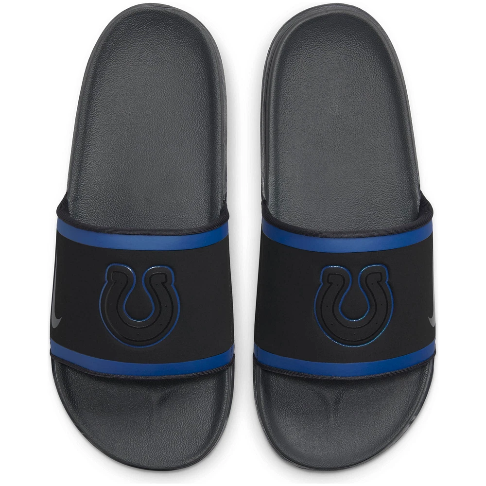 Sandales Nike Indianapolis Colts Team Off-Court Slide pour hommes