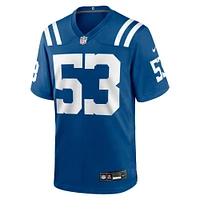 Men's Nike Jacob Phillips  Royal Indianapolis Colts Team Game Jersey
