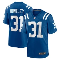 Men's Nike Jason Huntley  Royal Indianapolis Colts Team Game Jersey