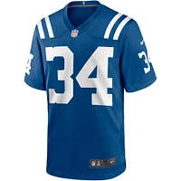 Maillot de joueur retraité Nike Joe Perry Royal Indianapolis Colts Game pour homme