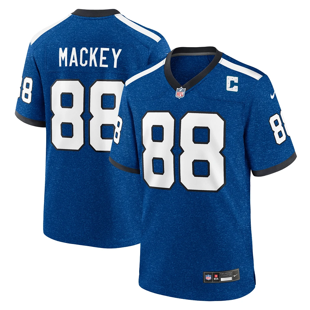 Men's Nike John Mackey Blue Indianapolis Colts Retired Player Alternate Game Jersey