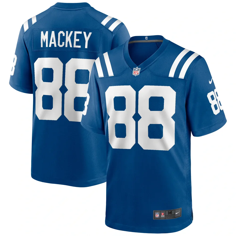 Maillot de joueur retraité Nike John Mackey Royal Indianapolis Colts Game pour homme