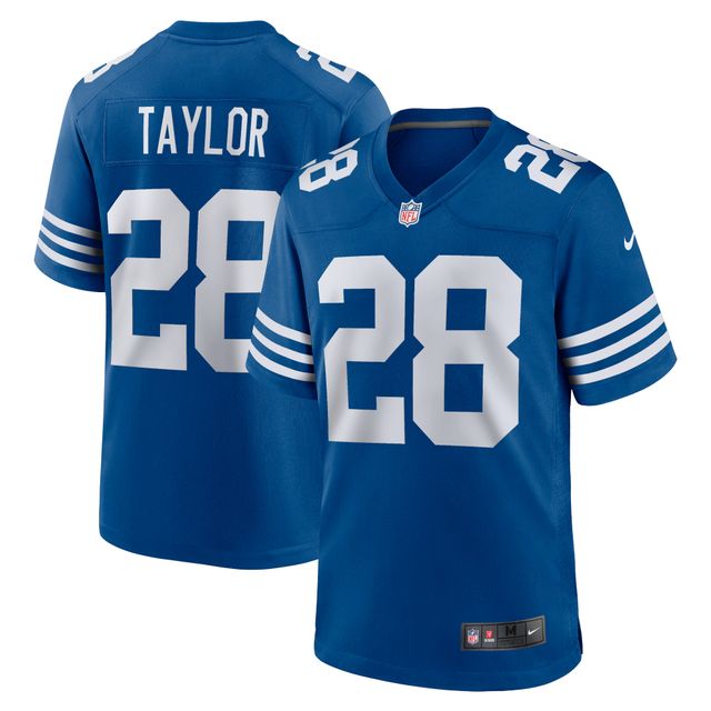 Maillot de match alternatif Nike Jonathan Taylor Royal Indianapolis Colts pour homme