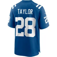 Maillot de match Nike Jonathan Taylor Royal Indianapolis Colts pour homme