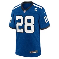 Maillot Nike Jonathan Taylor Royal Indianapolis Colts Indiana Nights Alternate Game pour homme