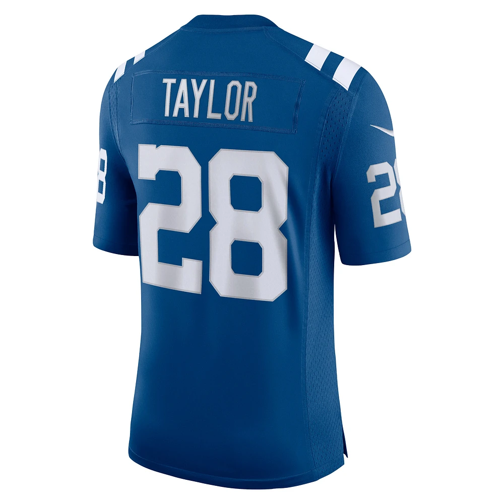 Men's Nike Jonathan Taylor Royal Indianapolis Colts Vapor Limited Jersey