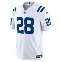 Nike Jonathan Taylor pour homme Blanc Indianapolis Colts Vapor F.U.S.E. Maillot limité