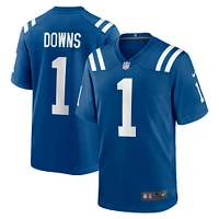 Men's Nike Josh Downs  Royal Indianapolis Colts Team Game Jersey