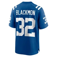 Men's Nike Julian Blackmon  Royal Indianapolis Colts Game Jersey