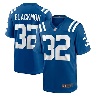 Men's Nike Julian Blackmon  Royal Indianapolis Colts Game Jersey