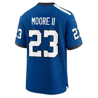 Maillot Nike Kenny Moore II Royal Indianapolis Colts Indiana Nights Alternate Game pour homme