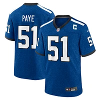 Maillot de match alternatif Indianapolis Colts Indiana Nights Nike Kwity Paye pour homme