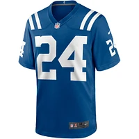 Maillot de joueur retraité Nike Lenny Moore Royal Indianapolis Colts Game pour homme