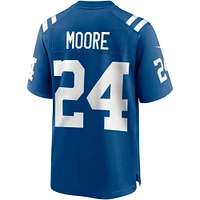 Maillot de joueur retraité Nike Lenny Moore Royal Indianapolis Colts Game pour homme