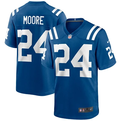 Maillot de joueur retraité Nike Lenny Moore Royal Indianapolis Colts Game pour homme