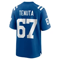 Men's Nike Luke Tenuta  Royal Indianapolis Colts Team Game Jersey