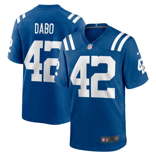 Maillot de joueur match Nike Marcel Dabo Royal Indianapolis Colts pour homme