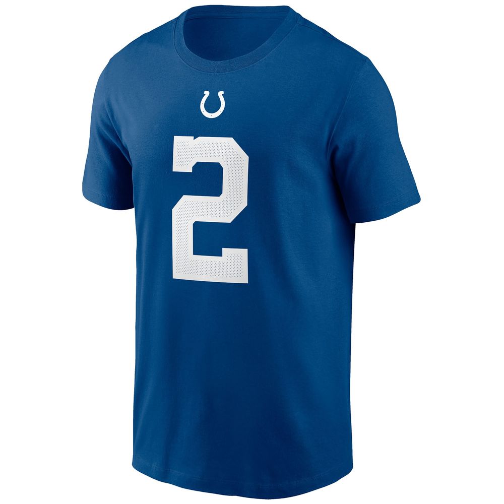 Men's Nike Matt Ryan Royal Indianapolis Colts Player Name & Number T-Shirt