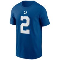 Men's Nike Matt Ryan Royal Indianapolis Colts Player Name & Number T-Shirt