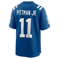 Men's Nike Michael Pittman Jr. Royal Indianapolis Colts Game Player Jersey