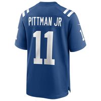 Men's Nike Michael Pittman Jr. Royal Indianapolis Colts Player Game Jersey