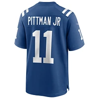 Men's Nike Michael Pittman Jr. Royal Indianapolis Colts Player Game Jersey