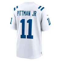 Maillot de match Nike Michael Pittman Jr. pour hommes, blanc, Indianapolis Colts