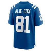 Maillot de match l'équipe Nike Mo Alie-Cox Royal Indianapolis Colts pour homme