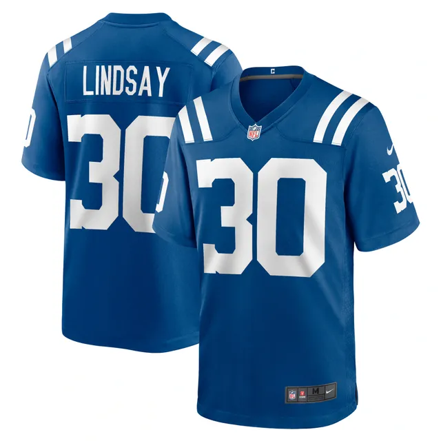 Women's Denver Broncos Phillip Lindsay Nike Navy Game Jersey